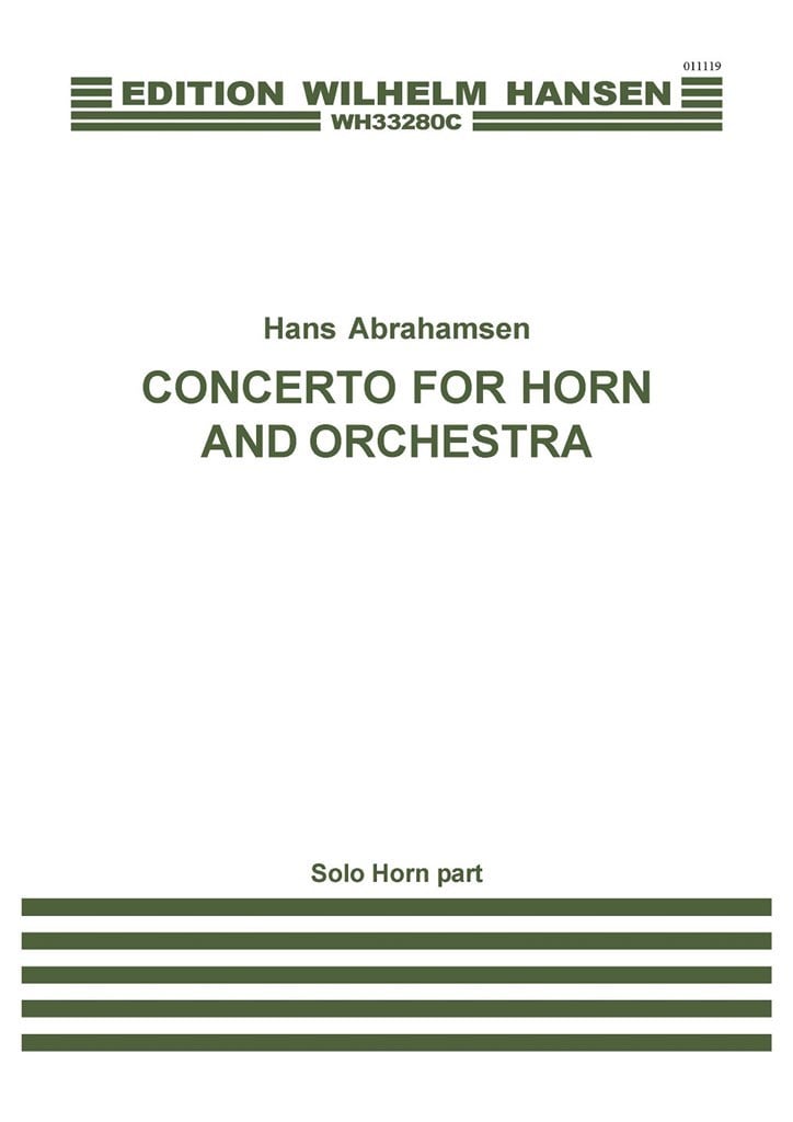Concerto For Horn And Orchestra